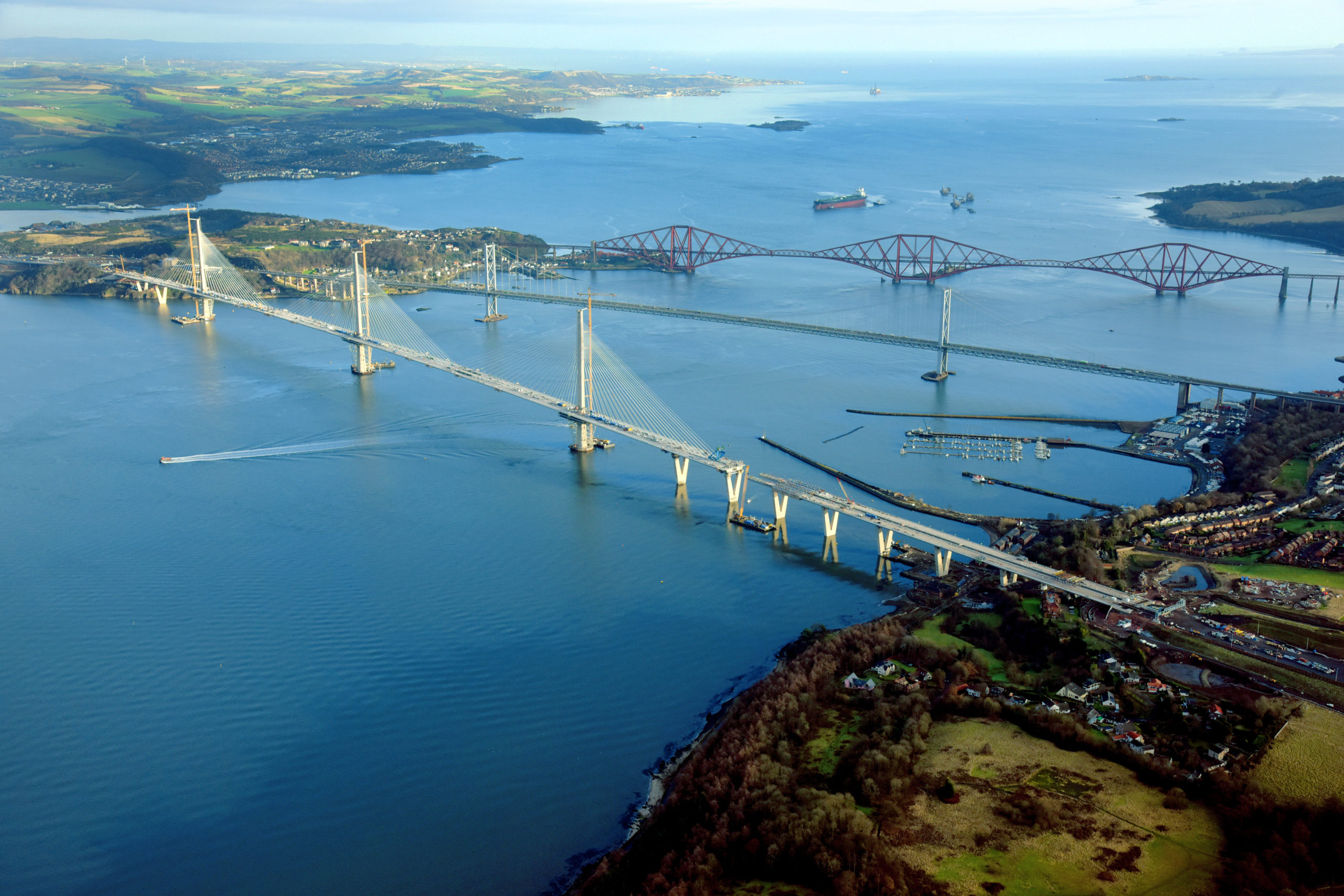 Queensferry Crossing case civil and structural engineering project queensferry crossing