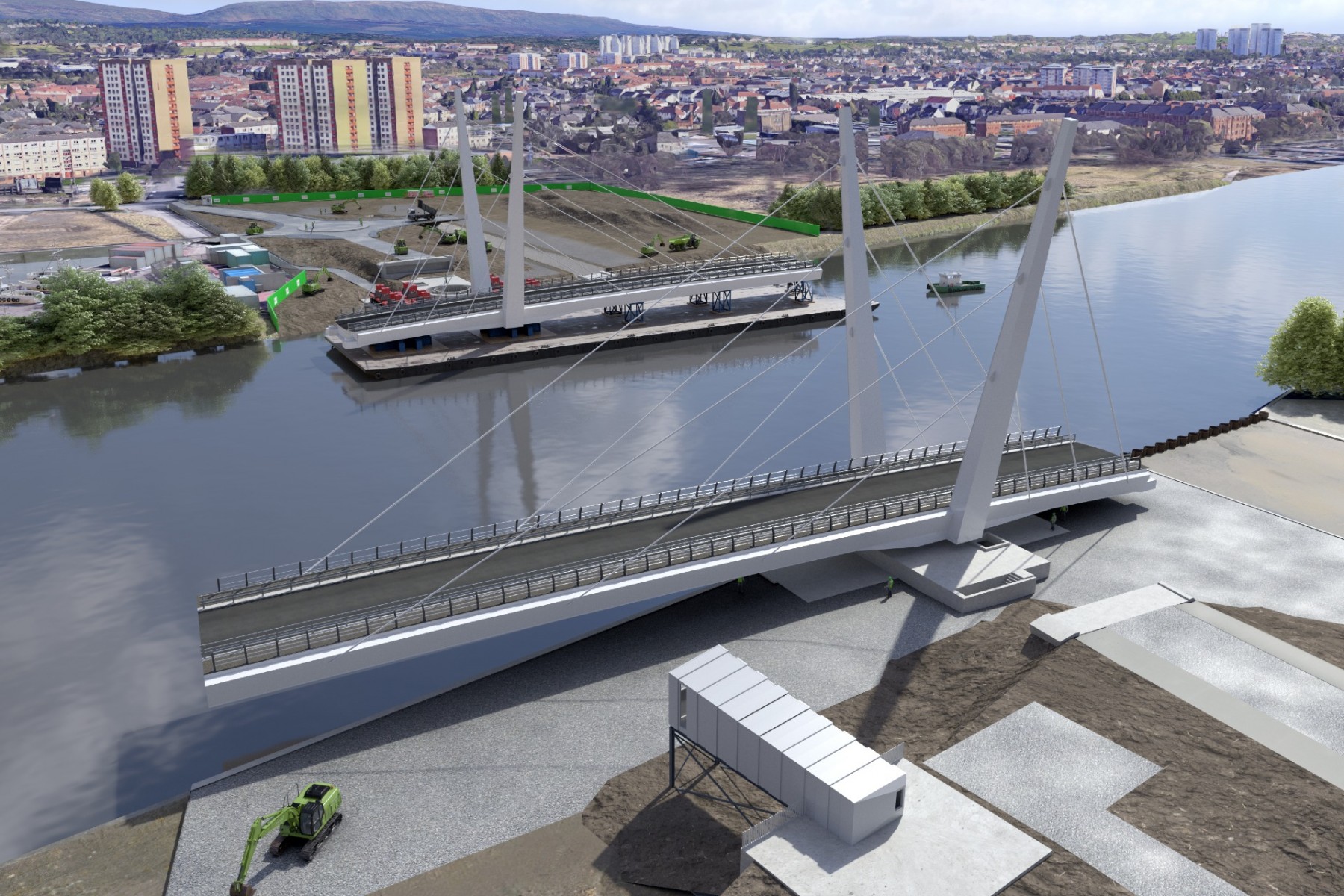 Tendering a new double leaf swing bridge CaSE civil and structural engineering project