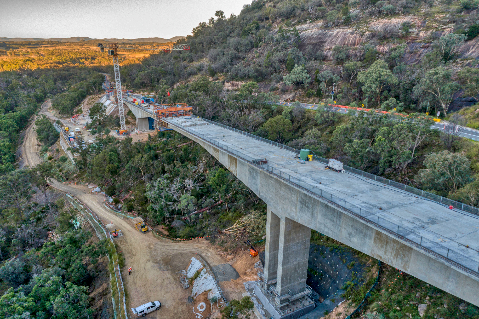 Bridge Construction case civil and structural engineering project bolivia hill bridge