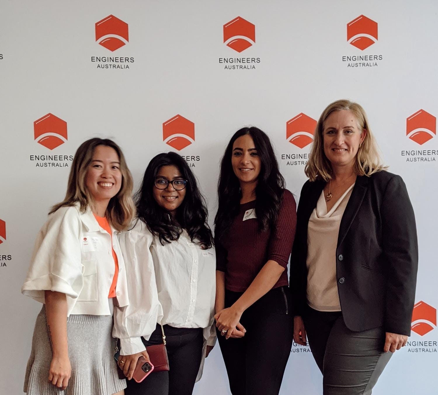 female engineers at Engineers Australia Women in Engineering Sydney High Tea