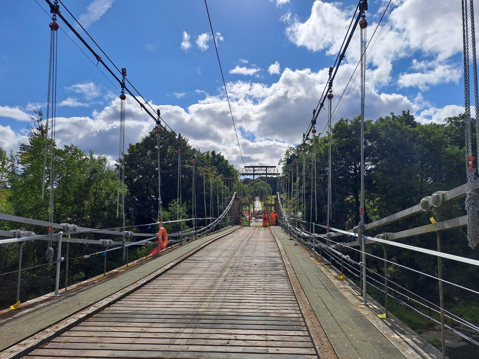CaSE - Whorlton Suspension Bridge, UK