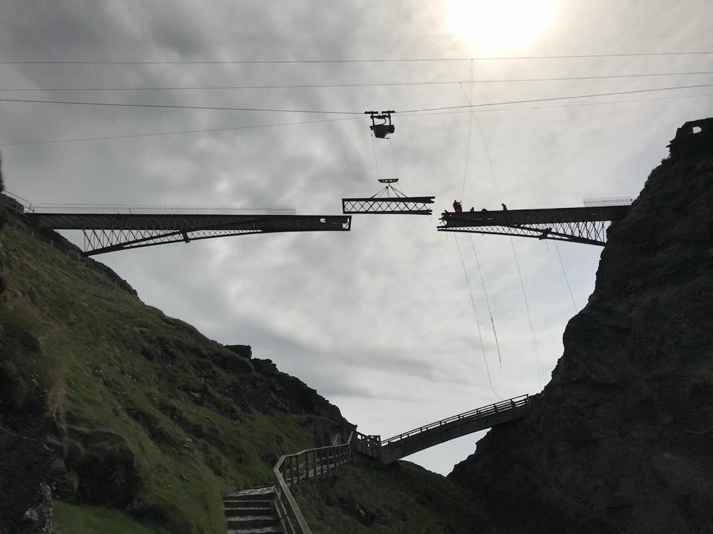 Tintagel Castle Bridge - England