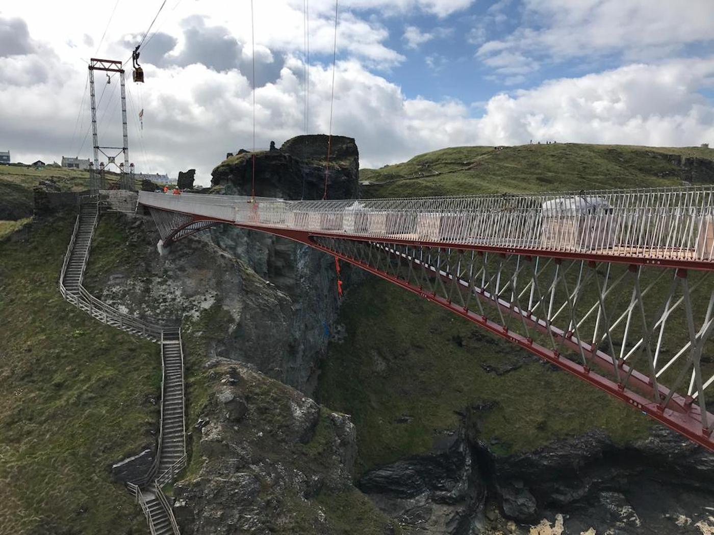 CaSE International - Tintagel Castle Bridge