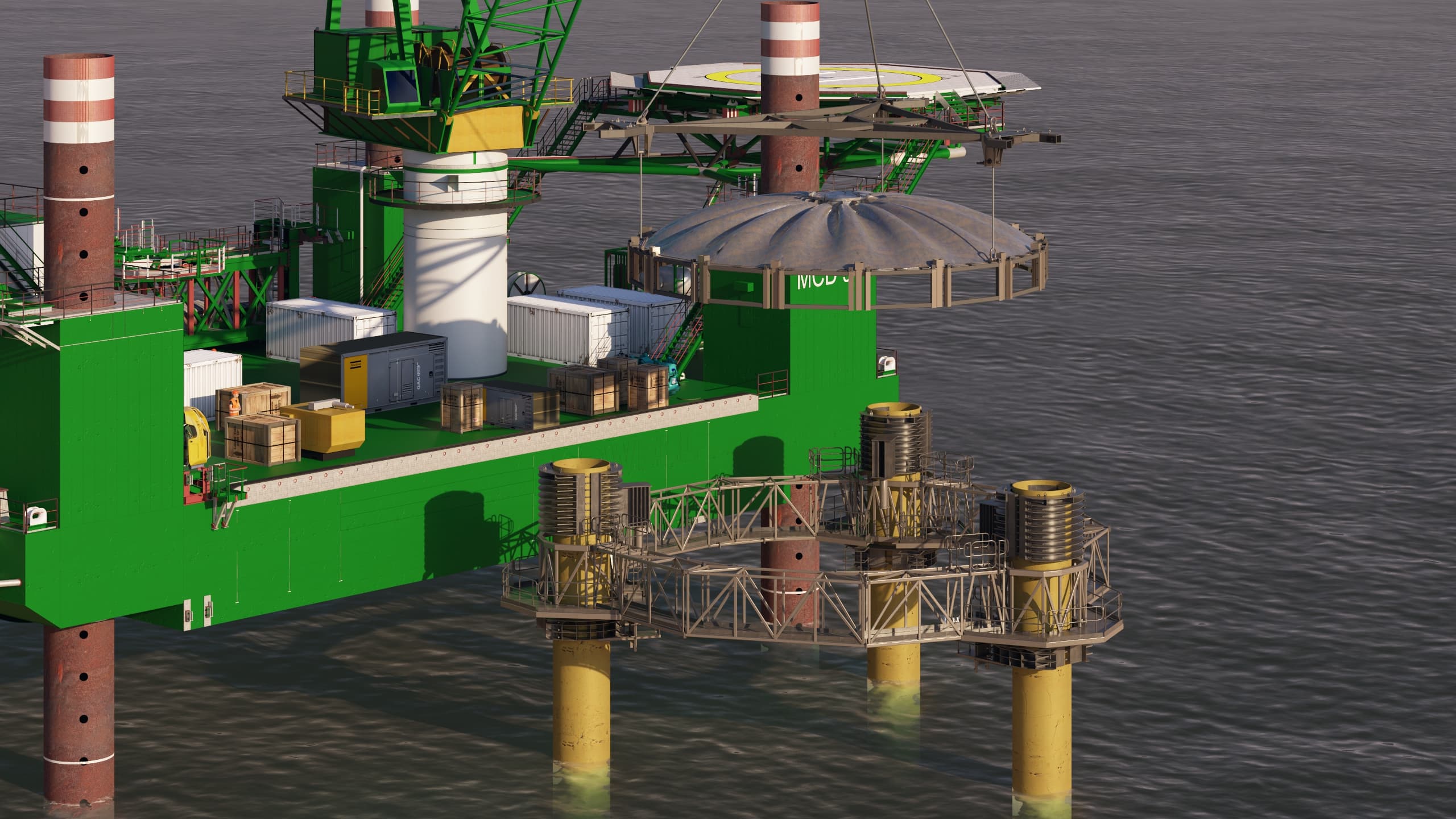 CaSE Civil and Structural Engineering - Belmont Desalination Plant Side View